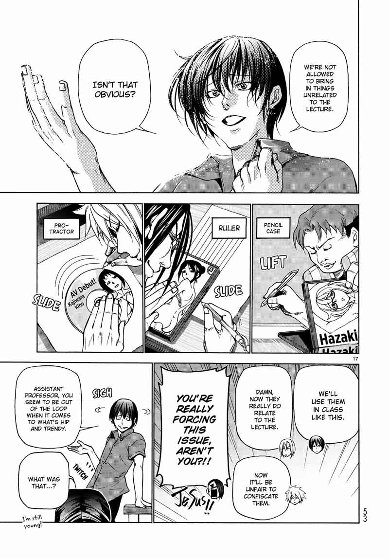 Grand Blue Manga Chapter 31 page 18 - Associate Professor scene