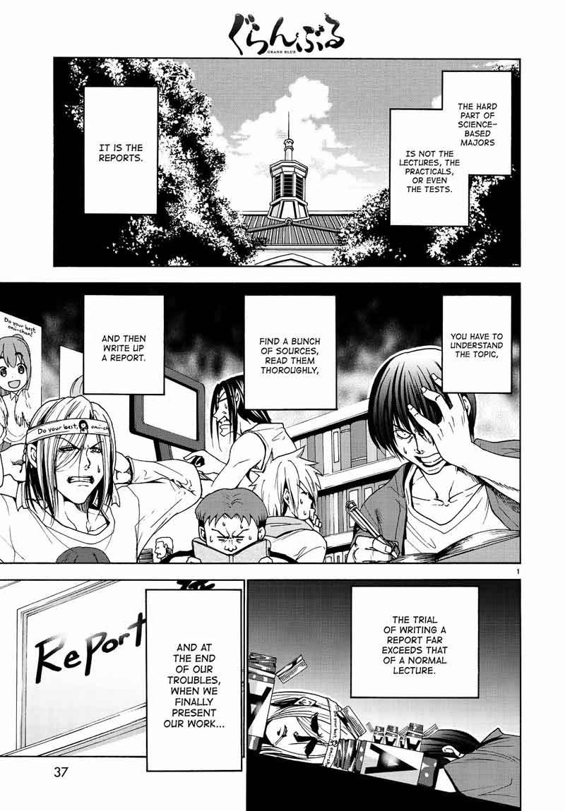 Grand Blue Manga Chapter 31 page 2 - Associate Professor scene