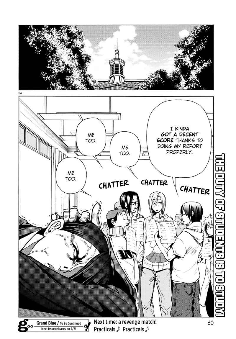 Grand Blue Manga Chapter 31 page 25 - Associate Professor scene