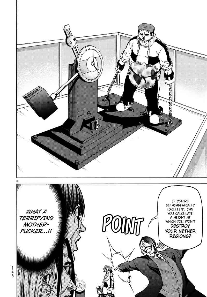 Grand Blue Manga Chapter 32 page 6 - The Charpy Impact Test scene