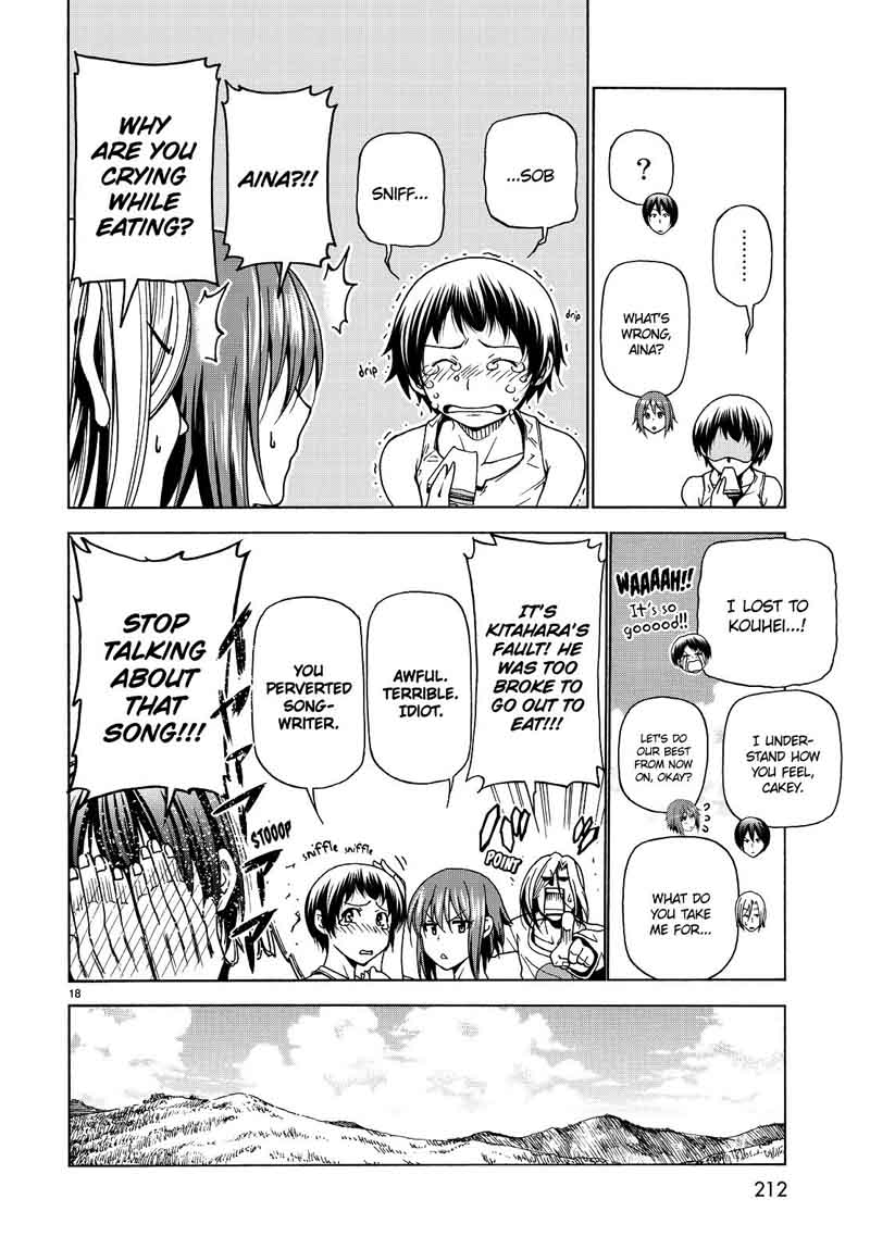 Grand Blue Manga Chapter 33 page 18 - School Camping For Adults scene