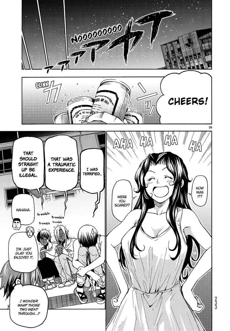 Grand Blue Manga Chapter 33 page 39 - School Camping For Adults scene