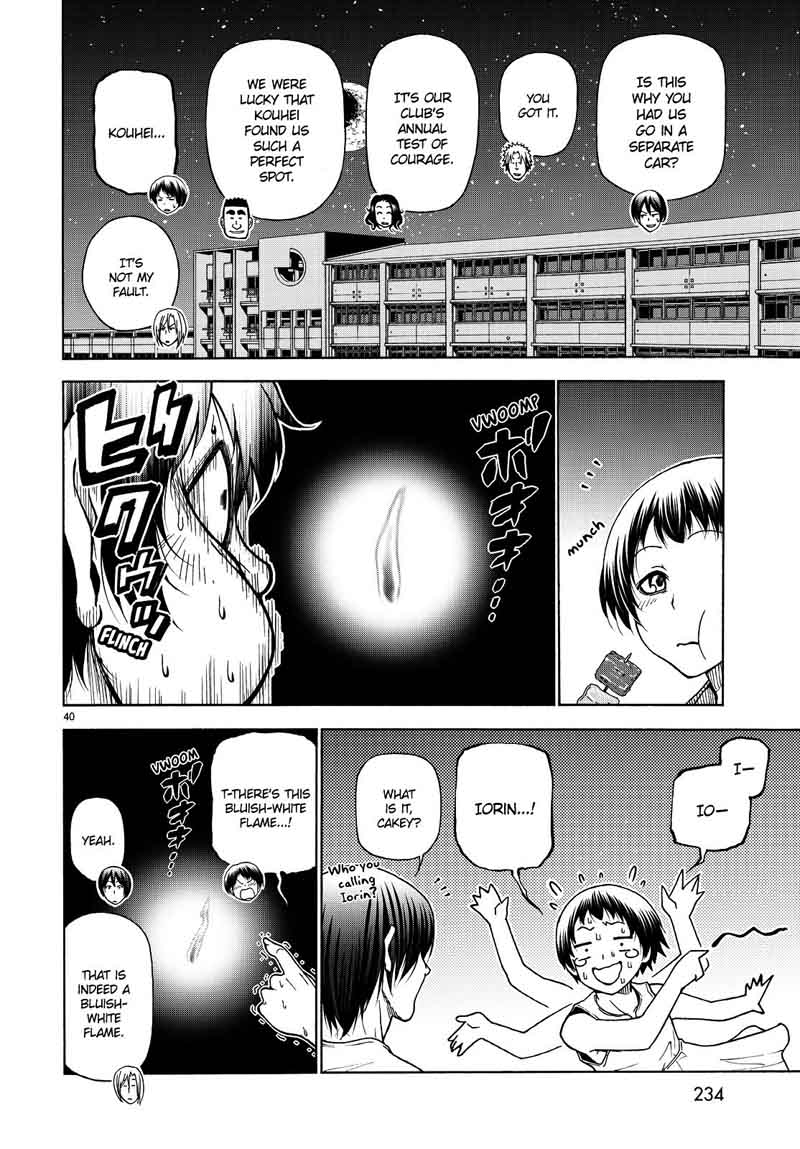 Grand Blue Manga Chapter 33 page 40 - School Camping For Adults scene