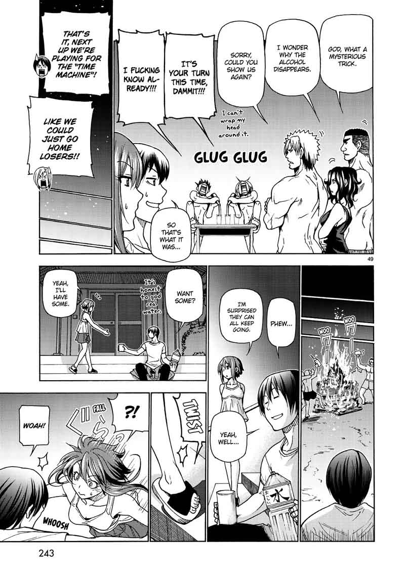 Grand Blue Manga Chapter 33 page 48 - School Camping For Adults scene