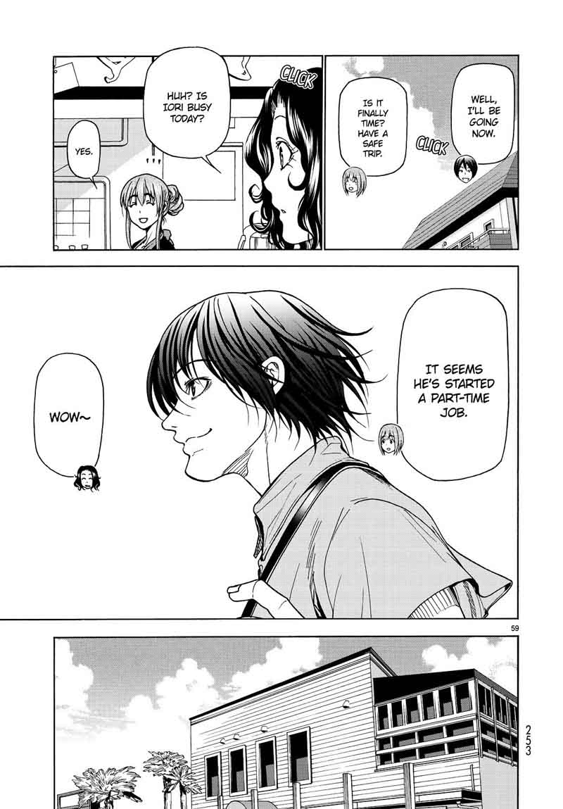 Grand Blue Manga Chapter 33 page 58 - School Camping For Adults scene