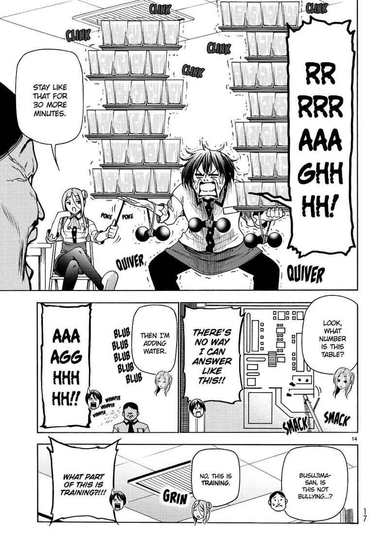 Grand Blue Manga Chapter 34 page 15 - Coworkers scene