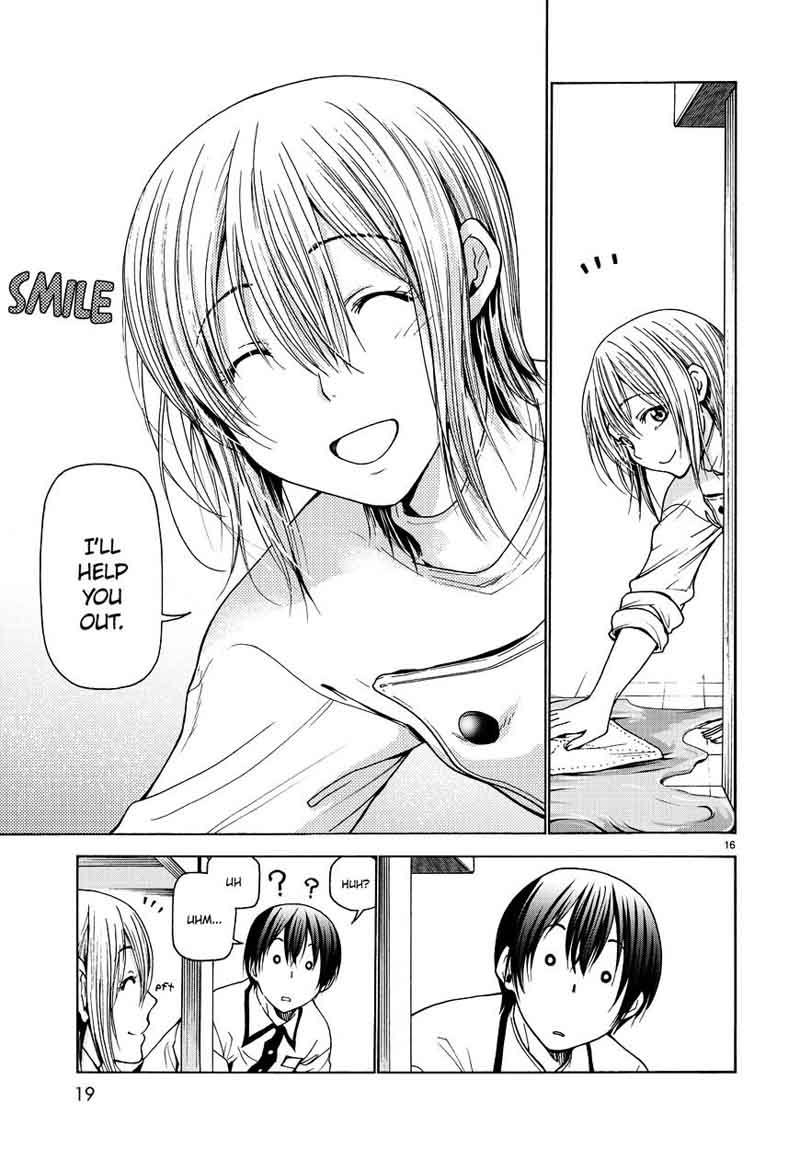 Grand Blue Manga Chapter 34 page 17 - Coworkers scene