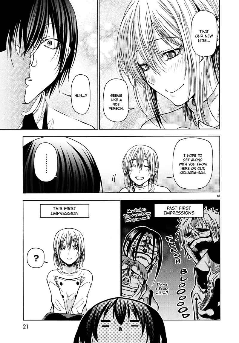 Grand Blue Manga Chapter 34 page 19 - Coworkers scene