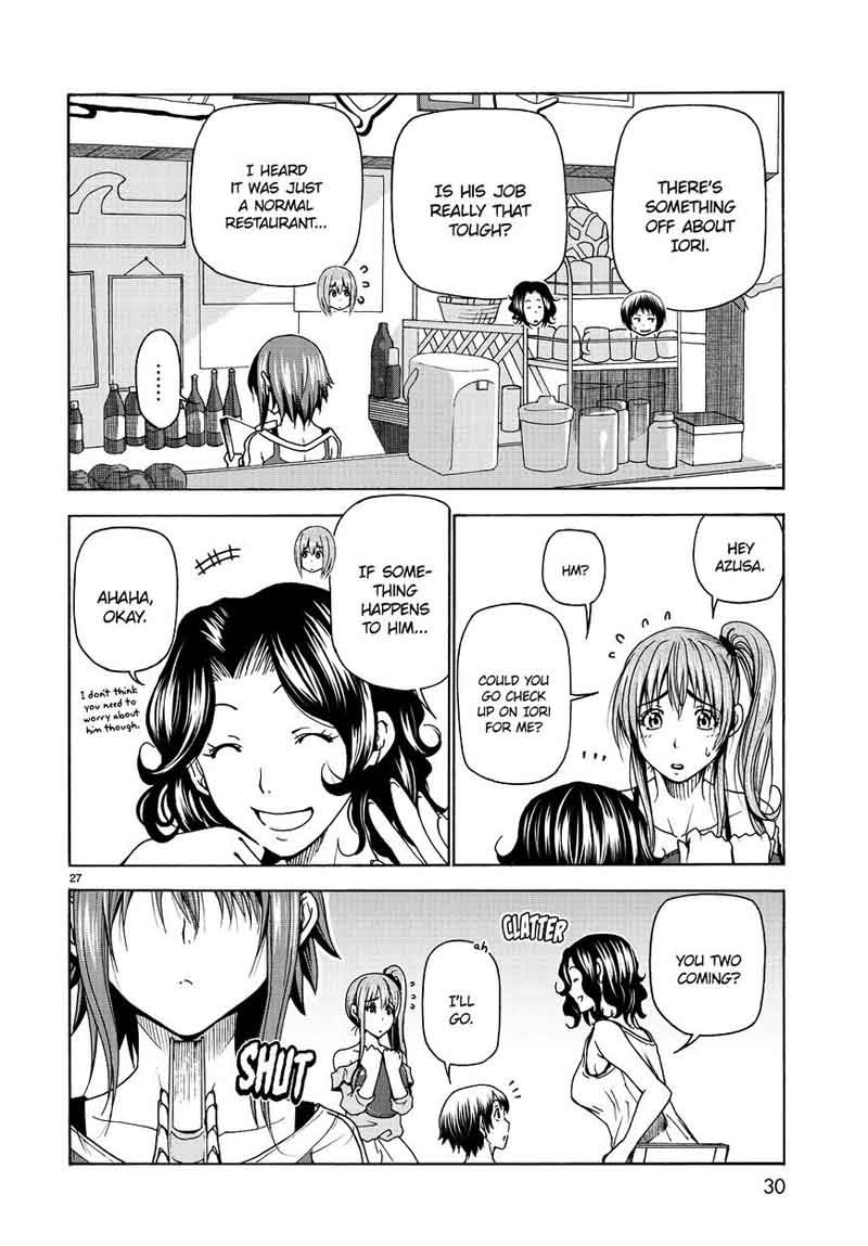 Grand Blue Manga Chapter 34 page 28 - Coworkers scene