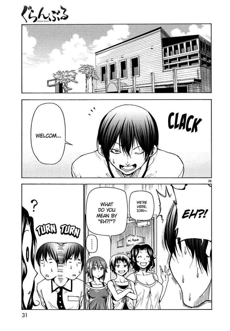 Grand Blue Manga Chapter 34 page 29 - Coworkers scene