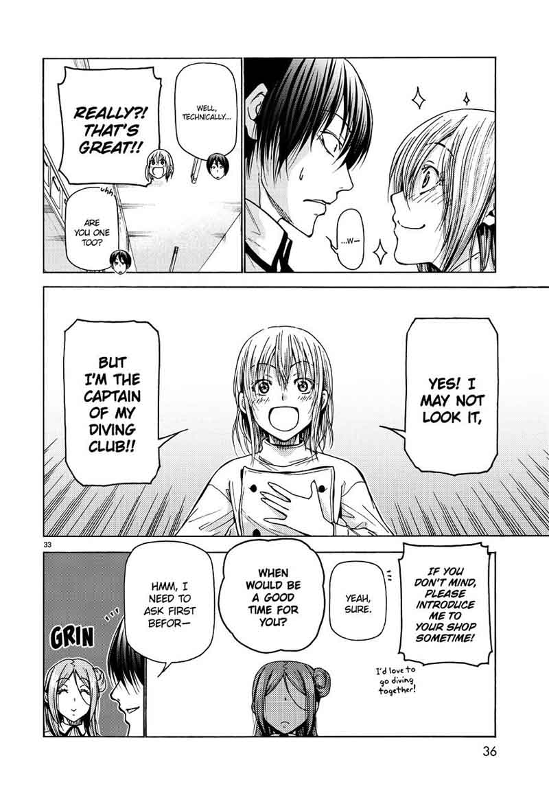 Grand Blue Manga Chapter 34 page 34 - Coworkers scene