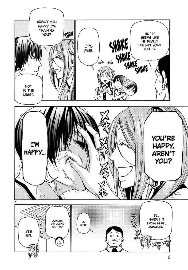 Grand Blue Manga Chapter 34 page 4 - Coworkers scene