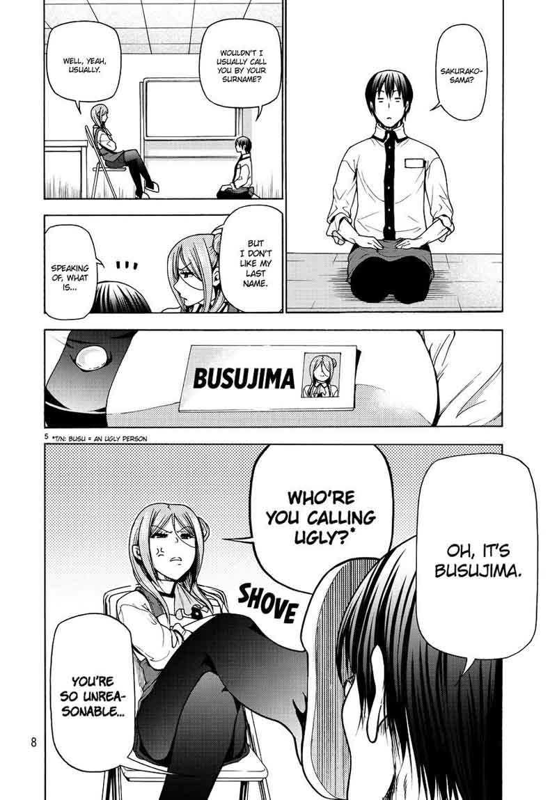Grand Blue Manga Chapter 34 page 6 - Coworkers scene