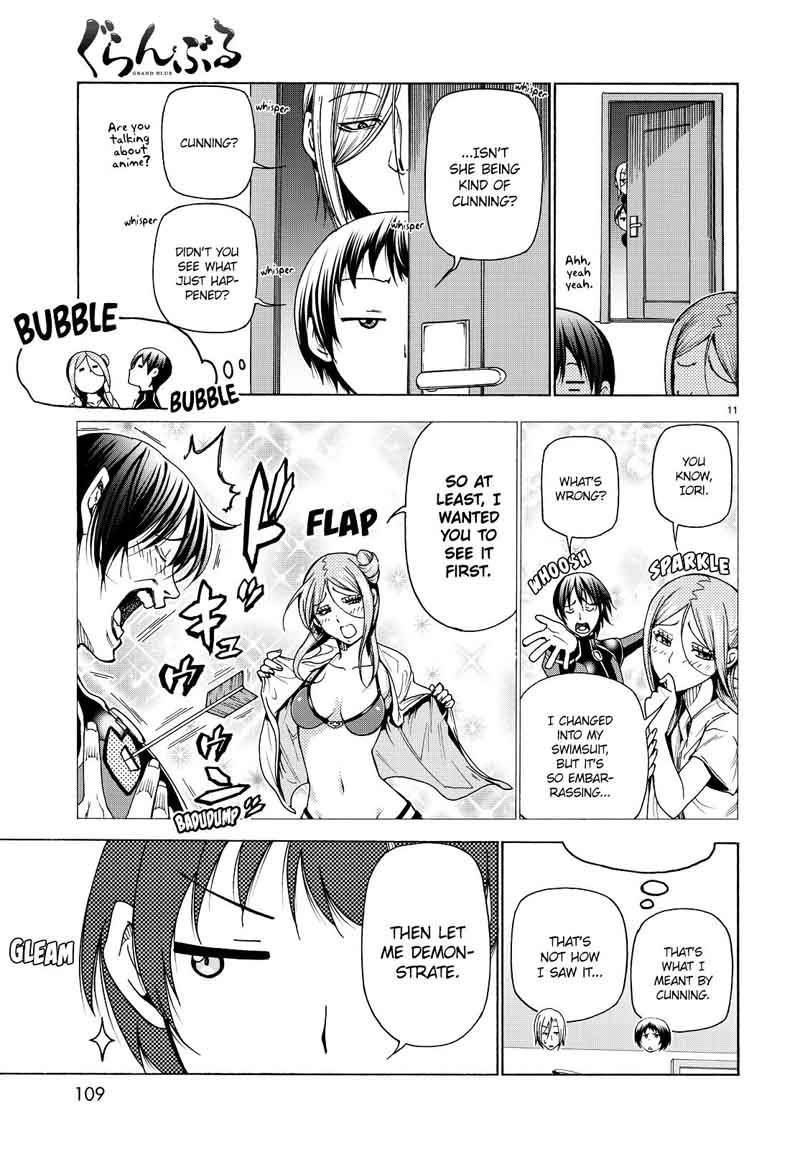 Grand Blue Manga Chapter 35 page 11 - Liked by Otoya-kun scene