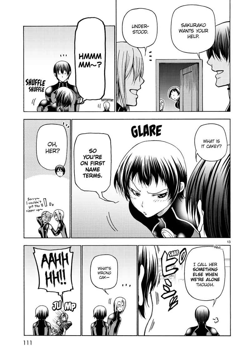 Grand Blue Manga Chapter 35 page 13 - Liked by Otoya-kun scene