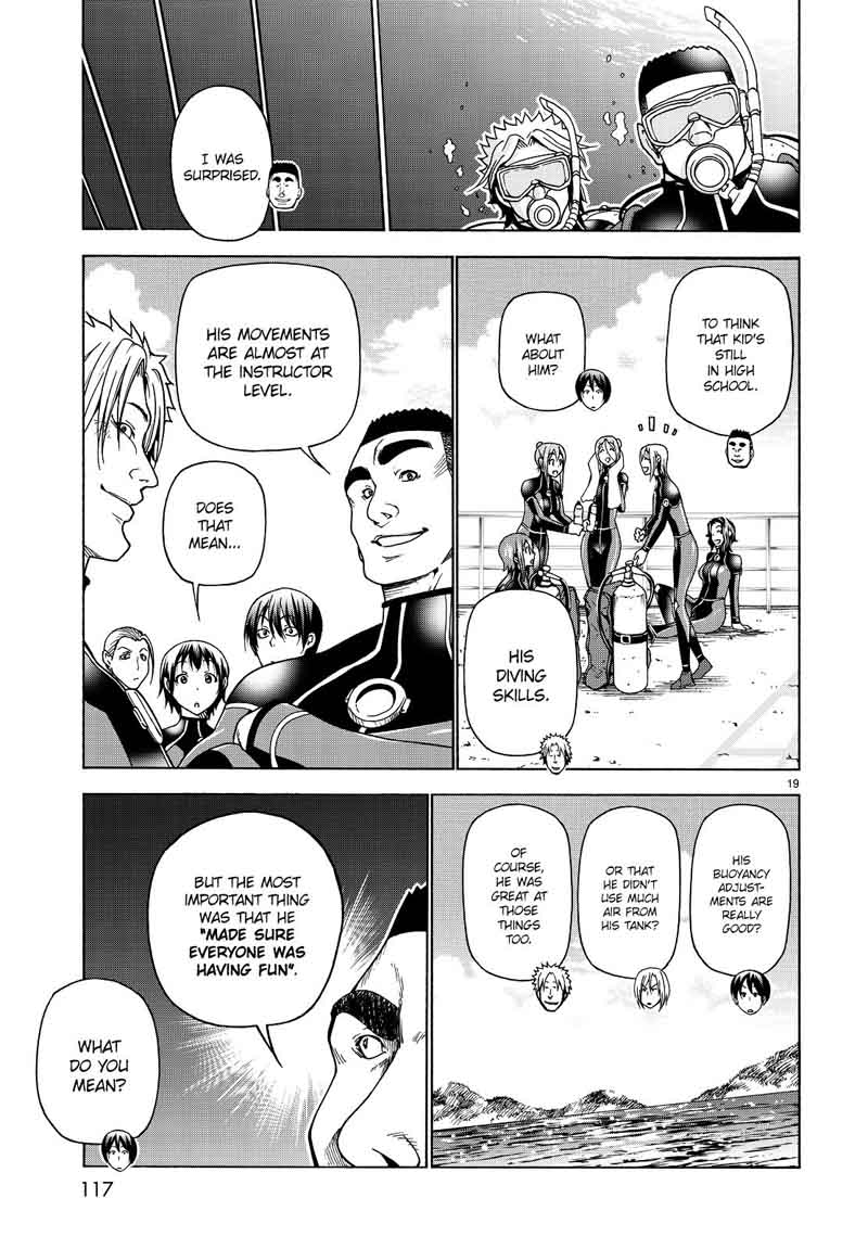 Grand Blue Manga Chapter 35 page 19 - Liked by Otoya-kun scene