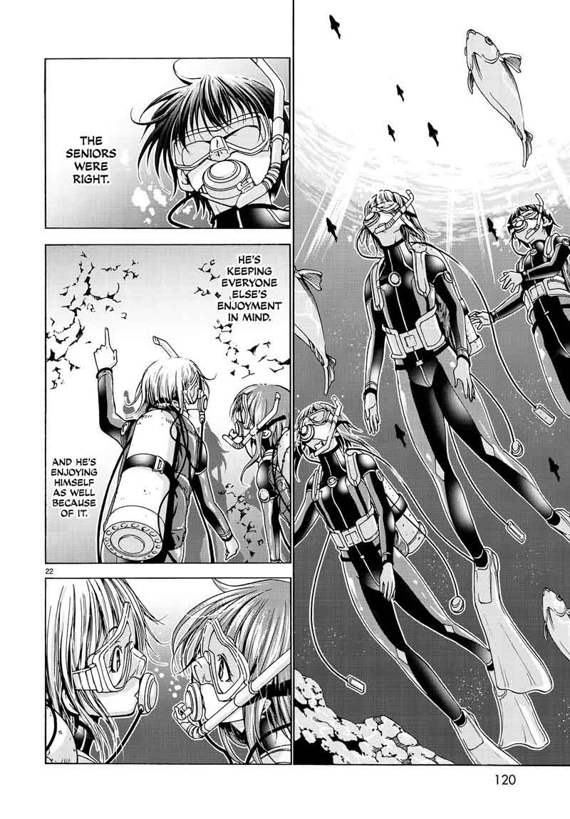 Grand Blue Manga Chapter 35 page 22 - Liked by Otoya-kun scene