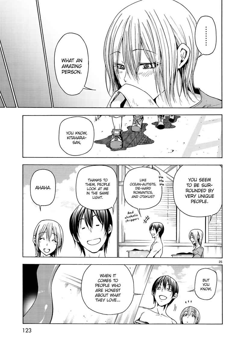 Grand Blue Manga Chapter 35 page 25 - Liked by Otoya-kun scene