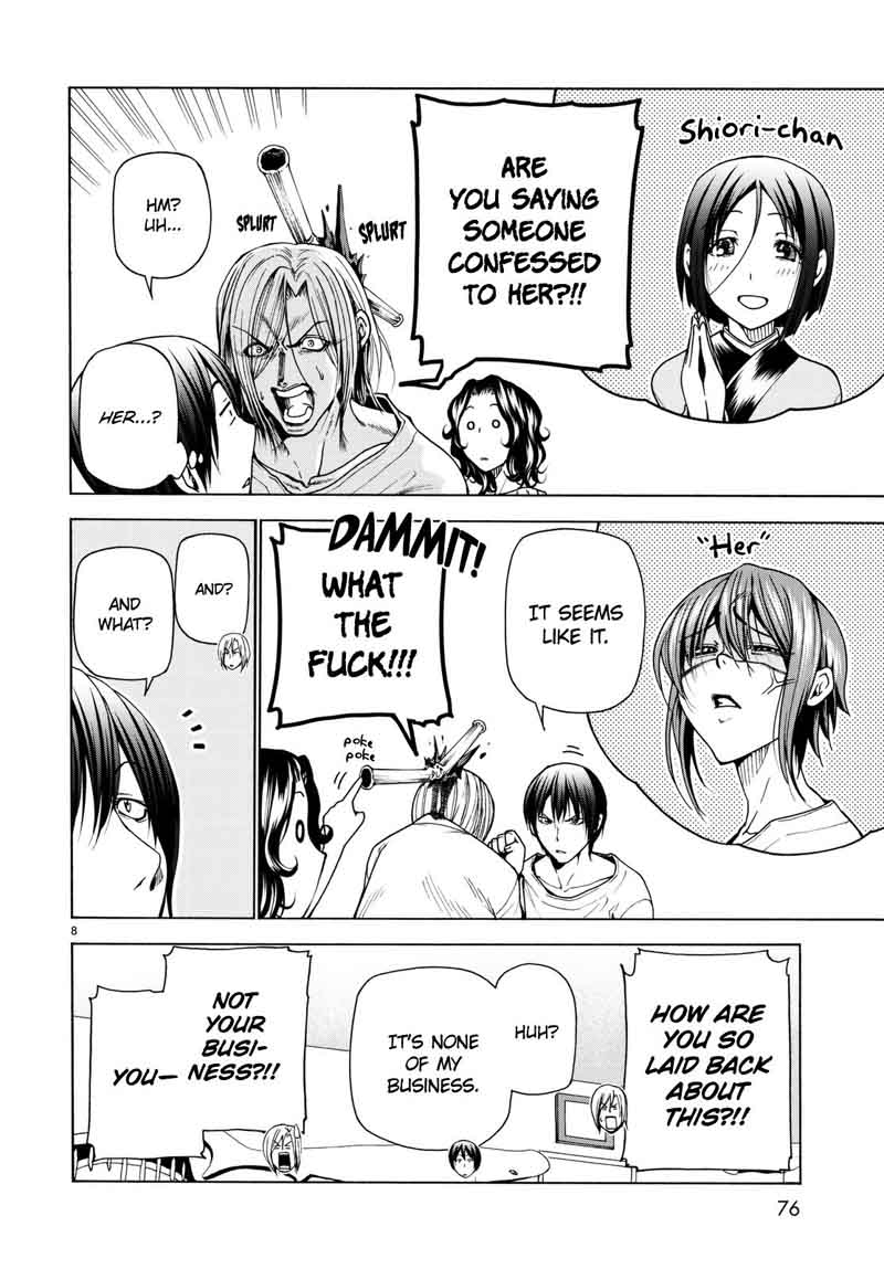 Grand Blue Manga Chapter 36 page 10 - That's Who You Like? scene