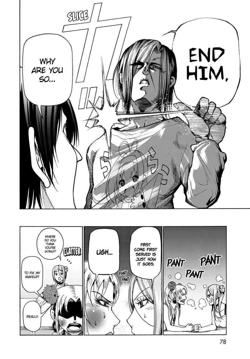 Grand Blue Manga Chapter 36 page 12 - That's Who You Like? scene