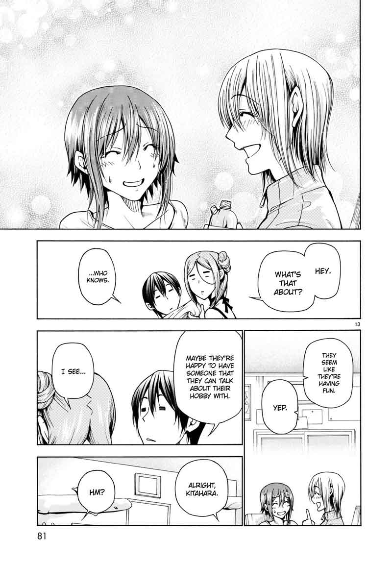 Grand Blue Manga Chapter 36 page 15 - That's Who You Like? scene
