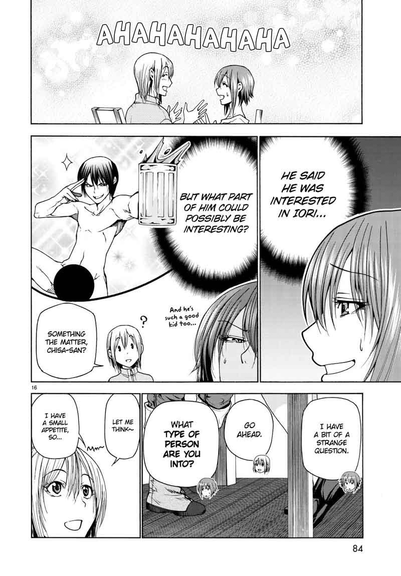 Grand Blue Manga Chapter 36 page 18 - That's Who You Like? scene
