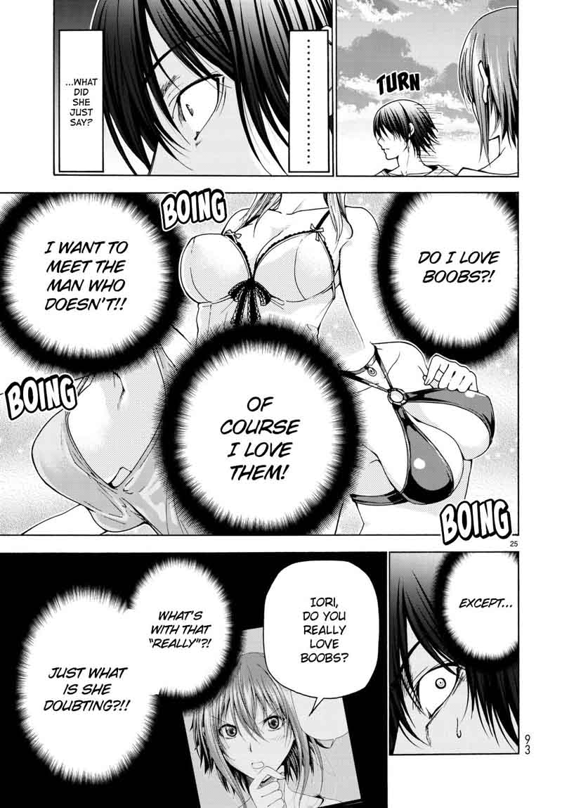 Grand Blue Manga Chapter 36 page 27 - That's Who You Like? scene