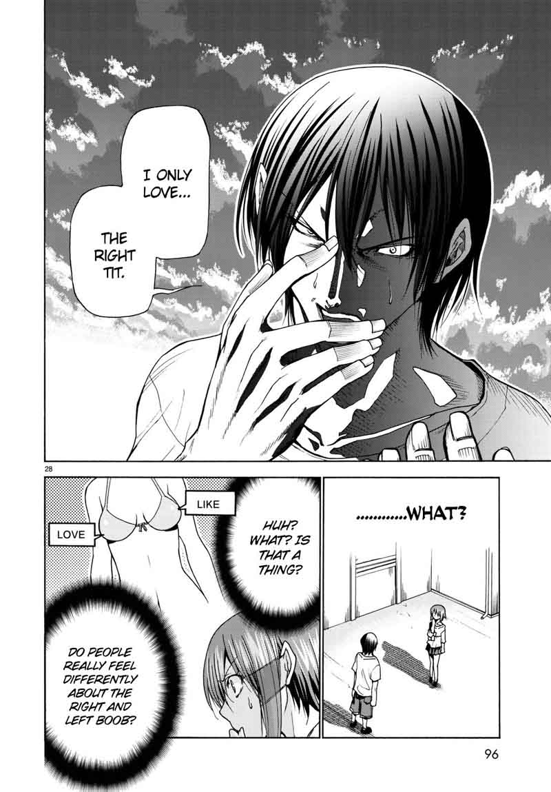 Grand Blue Manga Chapter 36 page 30 - That's Who You Like? scene