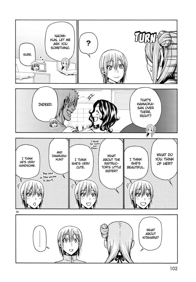 Grand Blue Manga Chapter 36 page 36 - That's Who You Like? scene