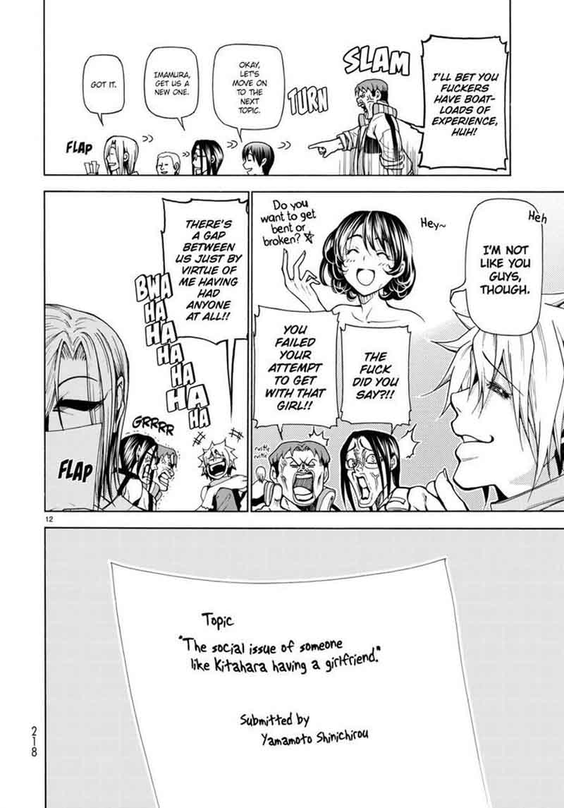 Grand Blue Manga Chapter 37 page 12 - Serious scene