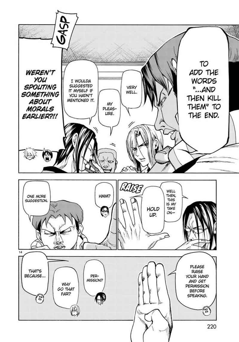 Grand Blue Manga Chapter 37 page 14 - Serious scene