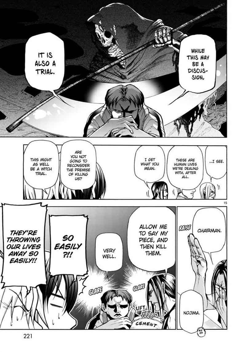 Grand Blue Manga Chapter 37 page 15 - Serious scene
