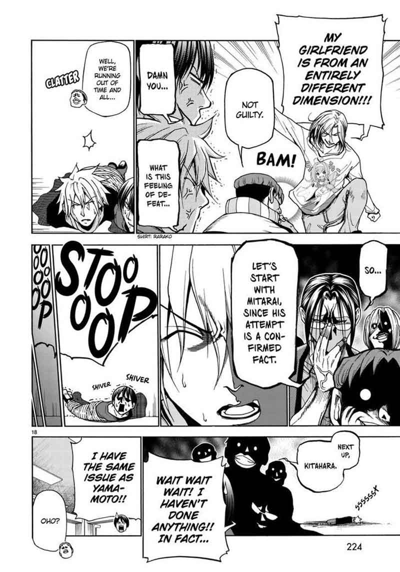 Grand Blue Manga Chapter 37 page 18 - Serious scene