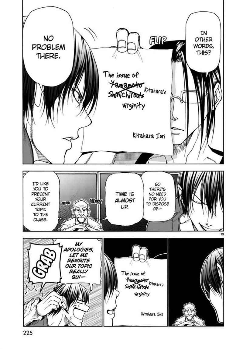 Grand Blue Manga Chapter 37 page 19 - Serious scene