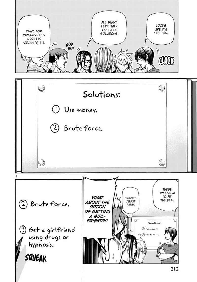 Grand Blue Manga Chapter 37 page 6 - Serious scene