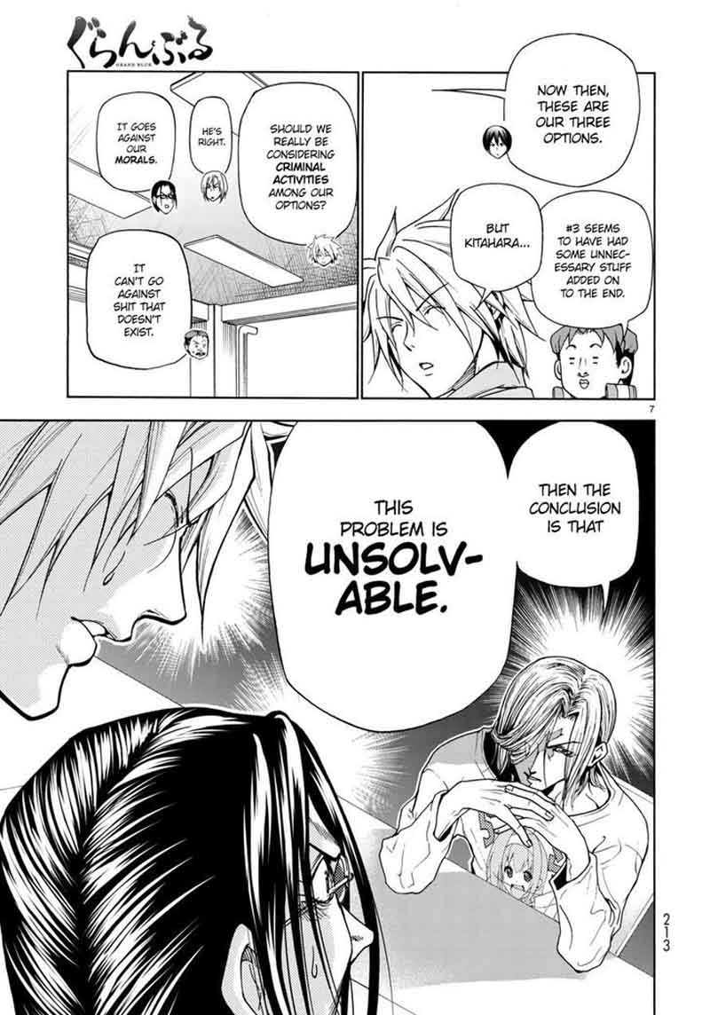 Grand Blue Manga Chapter 37 page 7 - Serious scene