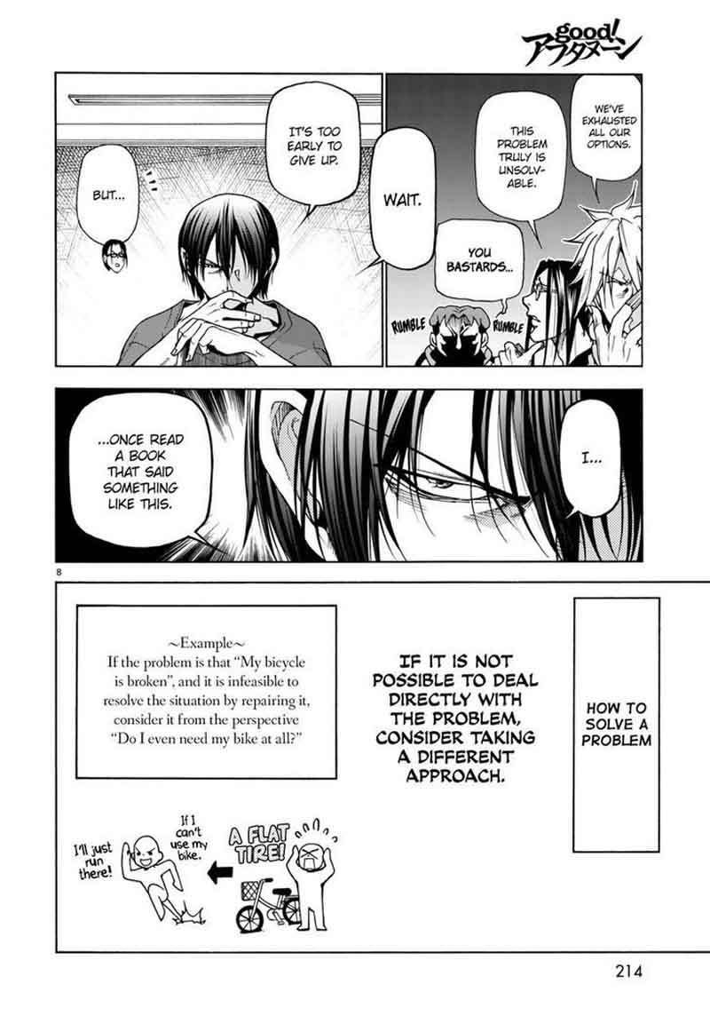 Grand Blue Manga Chapter 37 page 8 - Serious scene