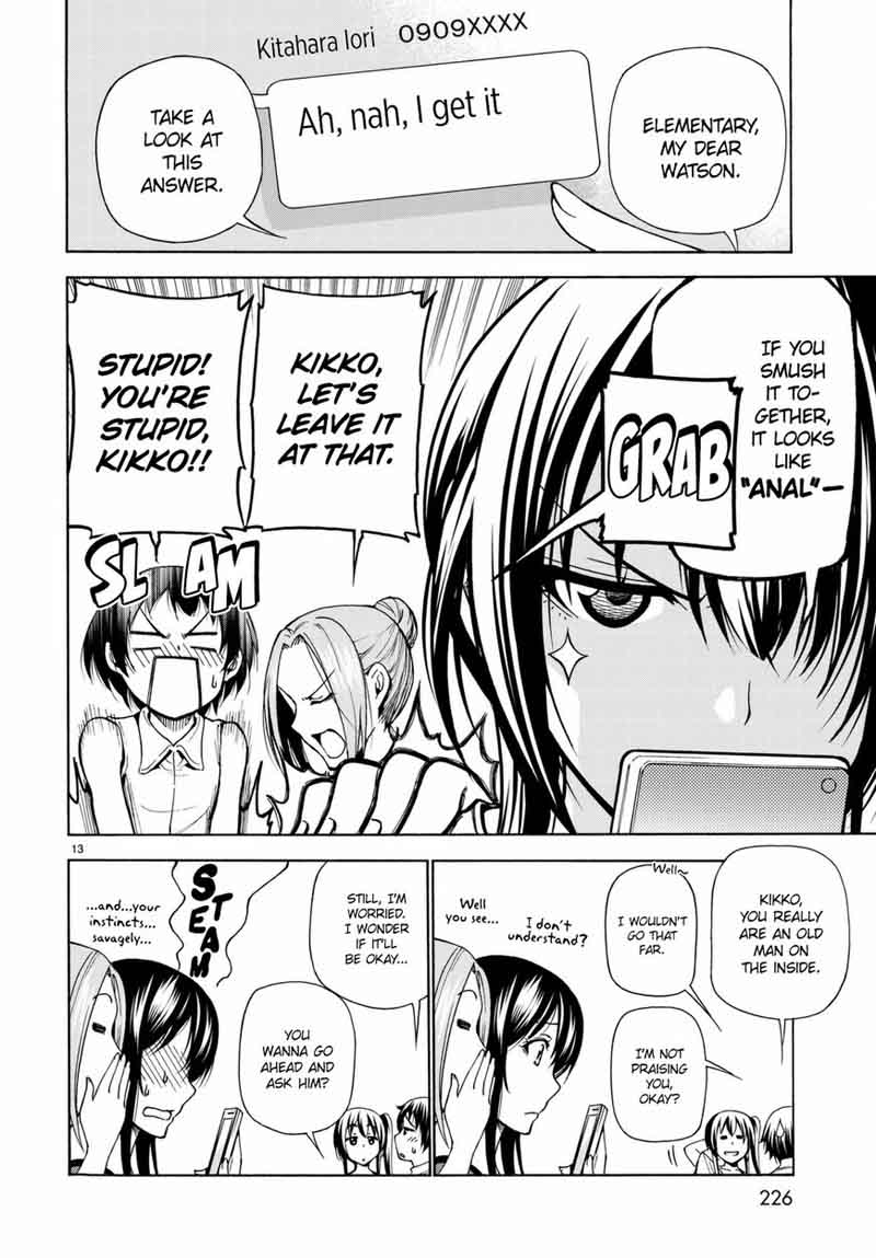 Grand Blue Manga Chapter 38 page 14 - Movie Date scene