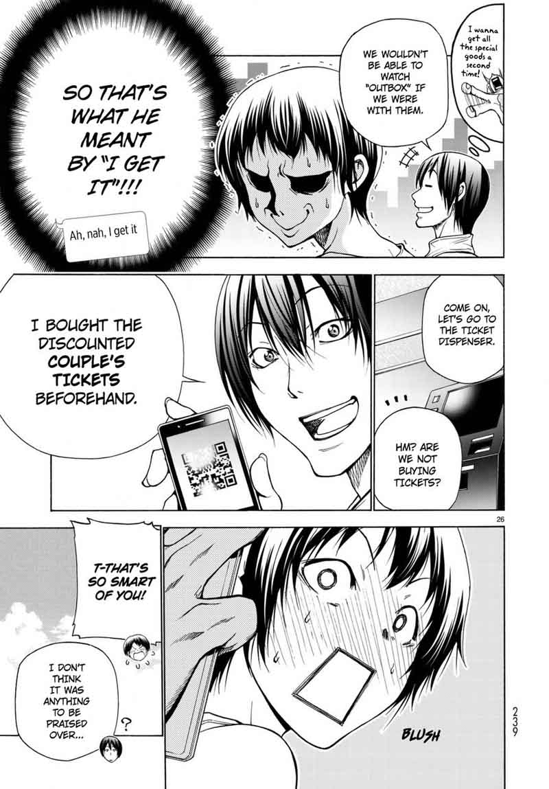 Grand Blue Manga Chapter 38 page 27 - Movie Date scene