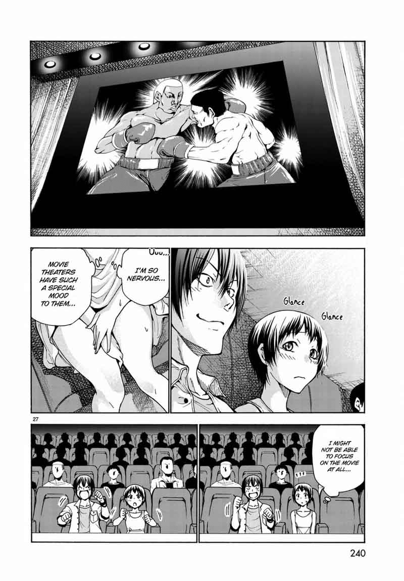 Grand Blue Manga Chapter 38 page 28 - Movie Date scene