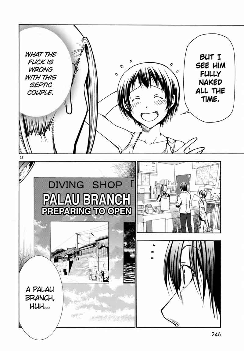 Grand Blue Manga Chapter 38 page 34 - Movie Date scene