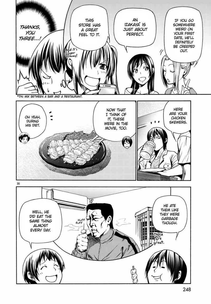 Grand Blue Manga Chapter 38 page 36 - Movie Date scene