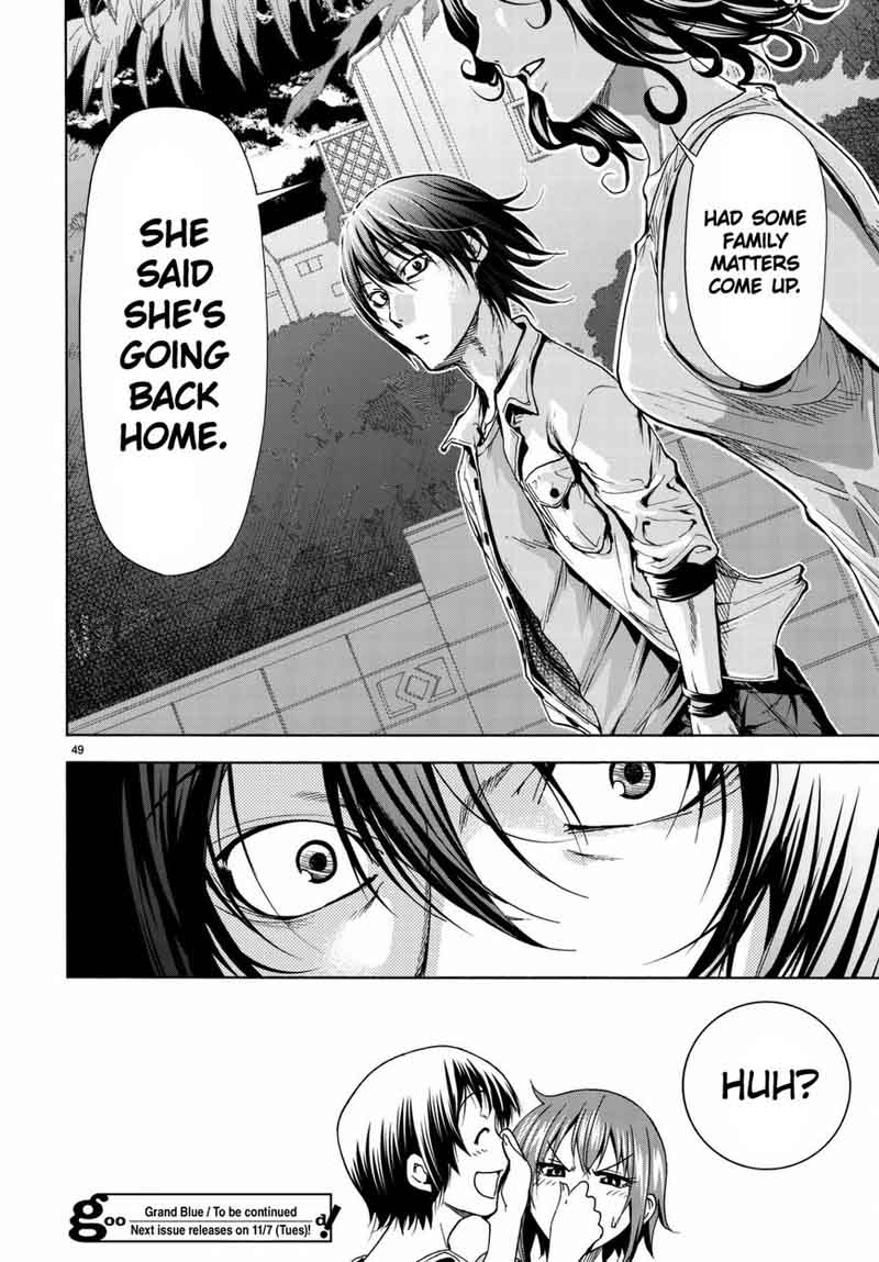 Grand Blue Manga Chapter 38 page 49 - Movie Date scene
