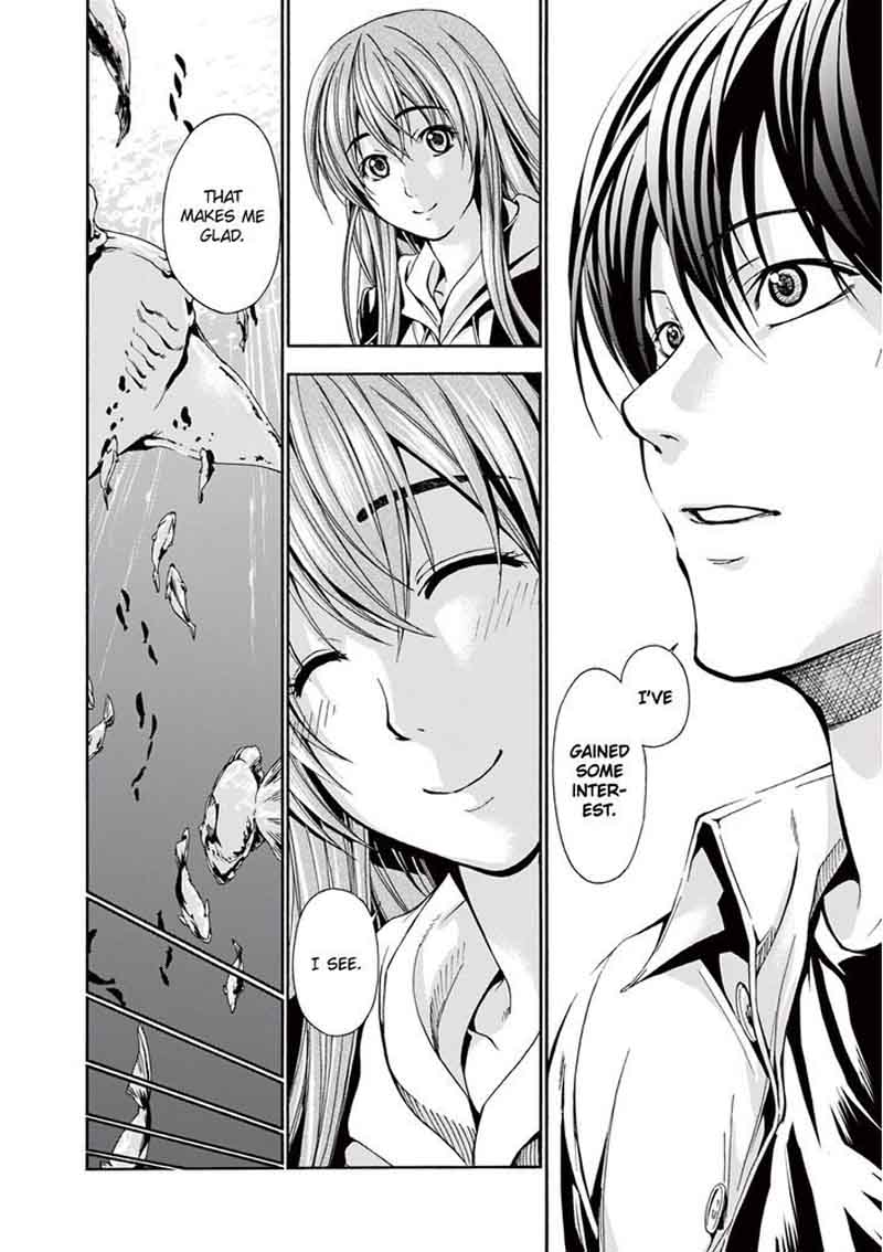 Grand Blue Manga Chapter 4 page 40 - Underwater scene