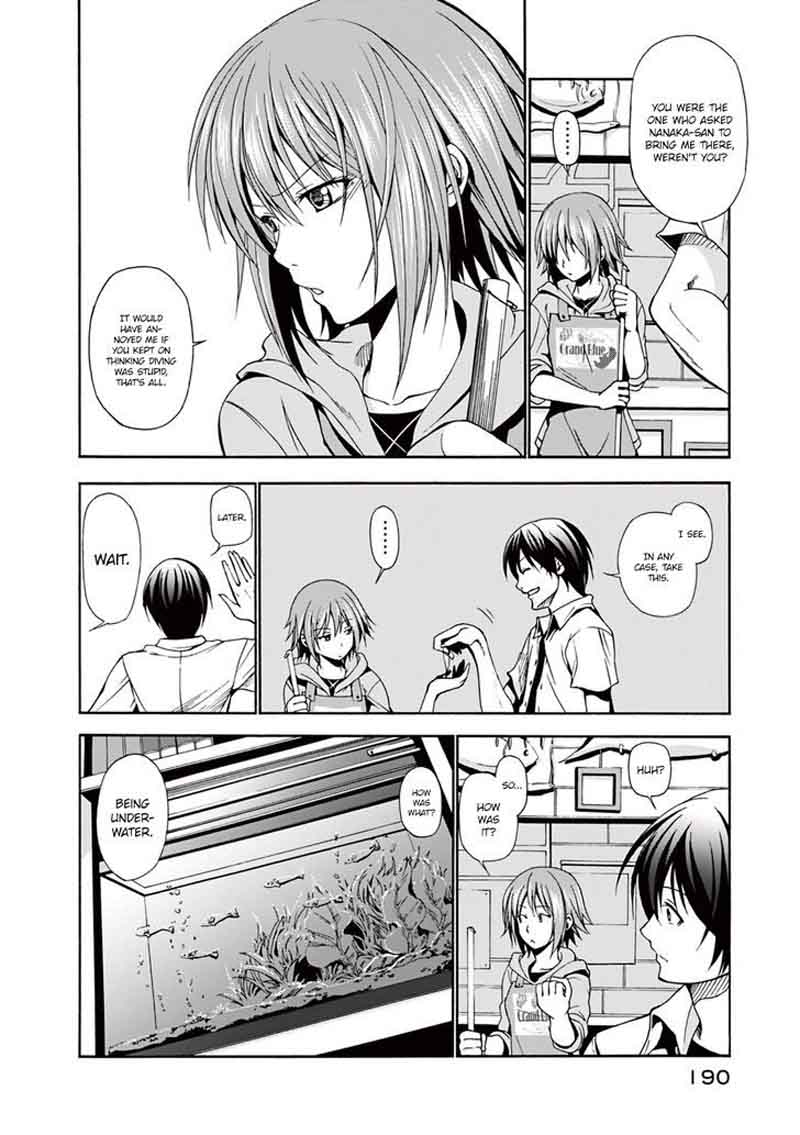 Grand Blue Manga Chapter 4 page 42 - Underwater scene