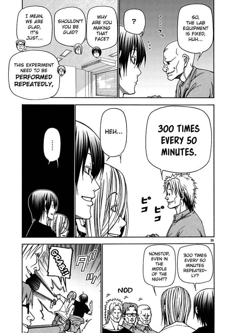 Grand Blue Manga Chapter 40 page 35 - White Lab scene