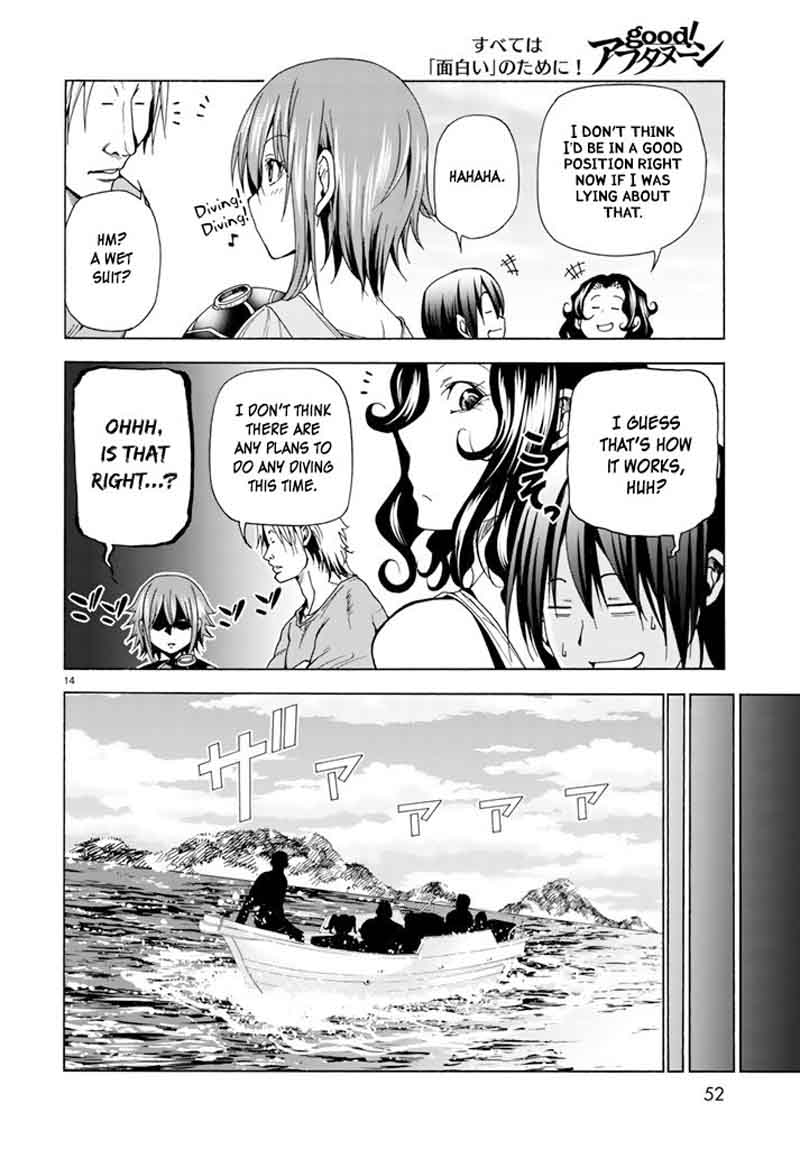 Grand Blue Manga Chapter 41 page 15 - Let's Go to the Uninhabited Island! scene