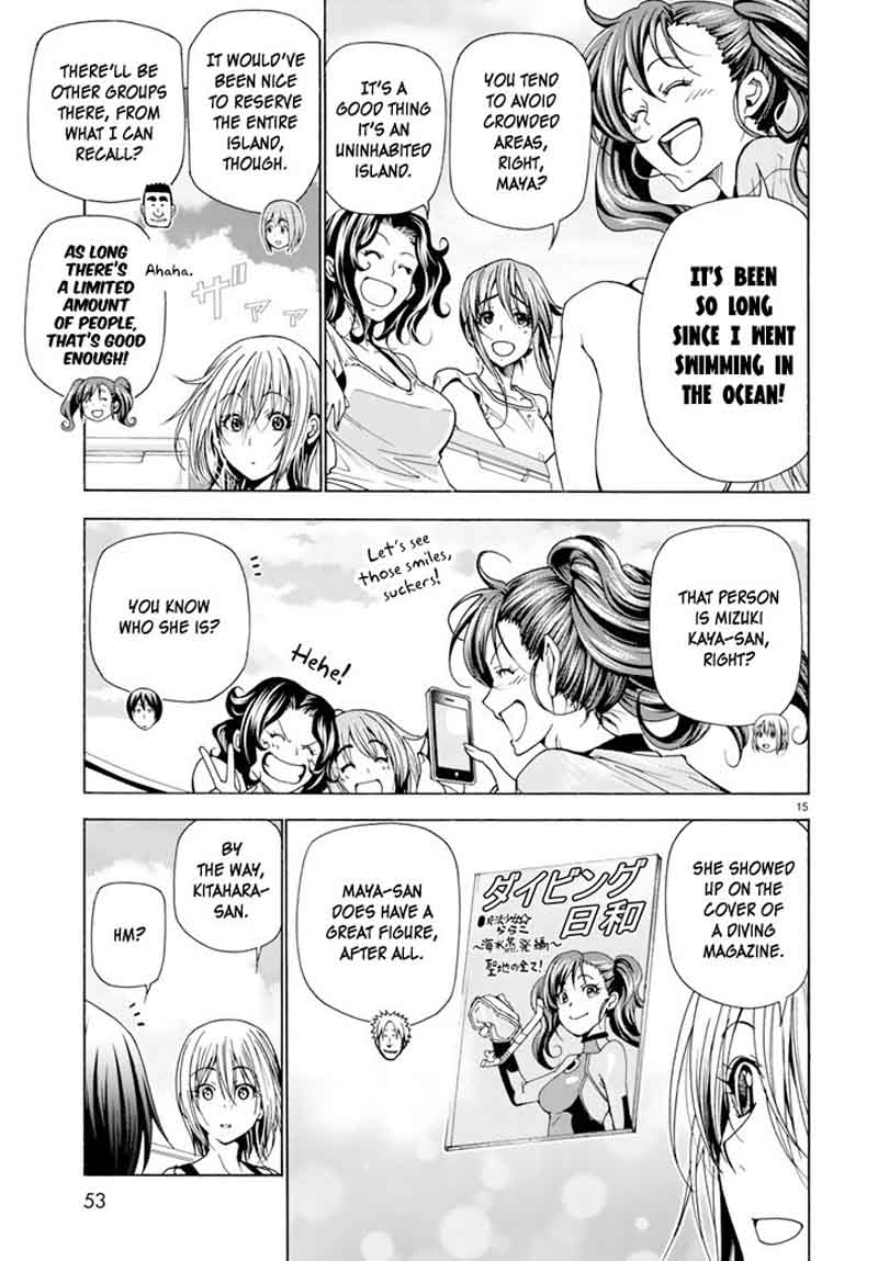 Grand Blue Manga Chapter 41 page 16 - Let's Go to the Uninhabited Island! scene