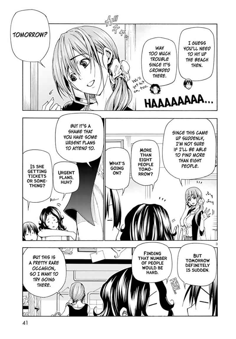 Grand Blue Manga Chapter 41 page 4 - Let's Go to the Uninhabited Island! scene