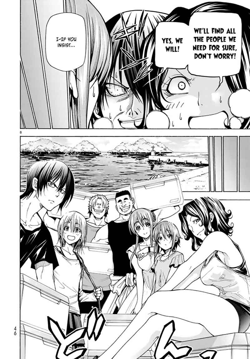 Grand Blue Manga Chapter 41 page 83 - Let's Go to the Uninhabited Island! scene